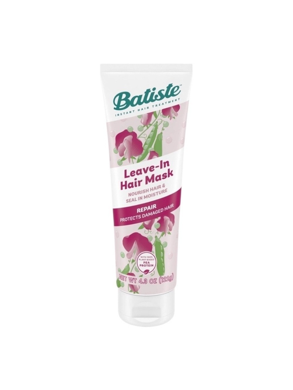 Batiste Leave-In Hair Mask Repair Protect Damaged Hair Pea Protein 4.3 oz Tube
